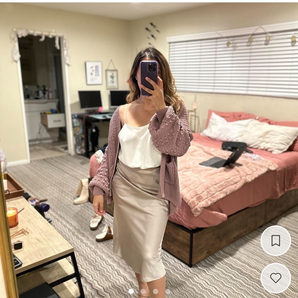 Renee C midi skirt